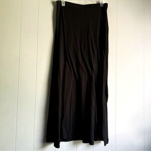 Old Navy Black Knit Maxi Skirt S